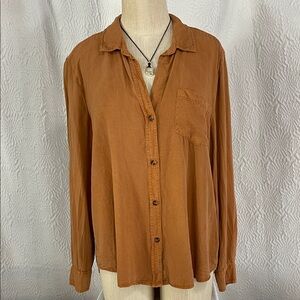 Women’s Brick Brown Casual Shirt